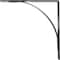 Ekena Millwork Morris Steel Bracket, Antiqued Pewter 3"W x 20"D x 20"H BKTM03X20X20MOAPW - alternate 6